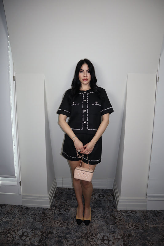 Черен комплект