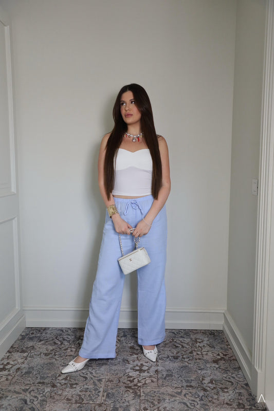 Син панталон